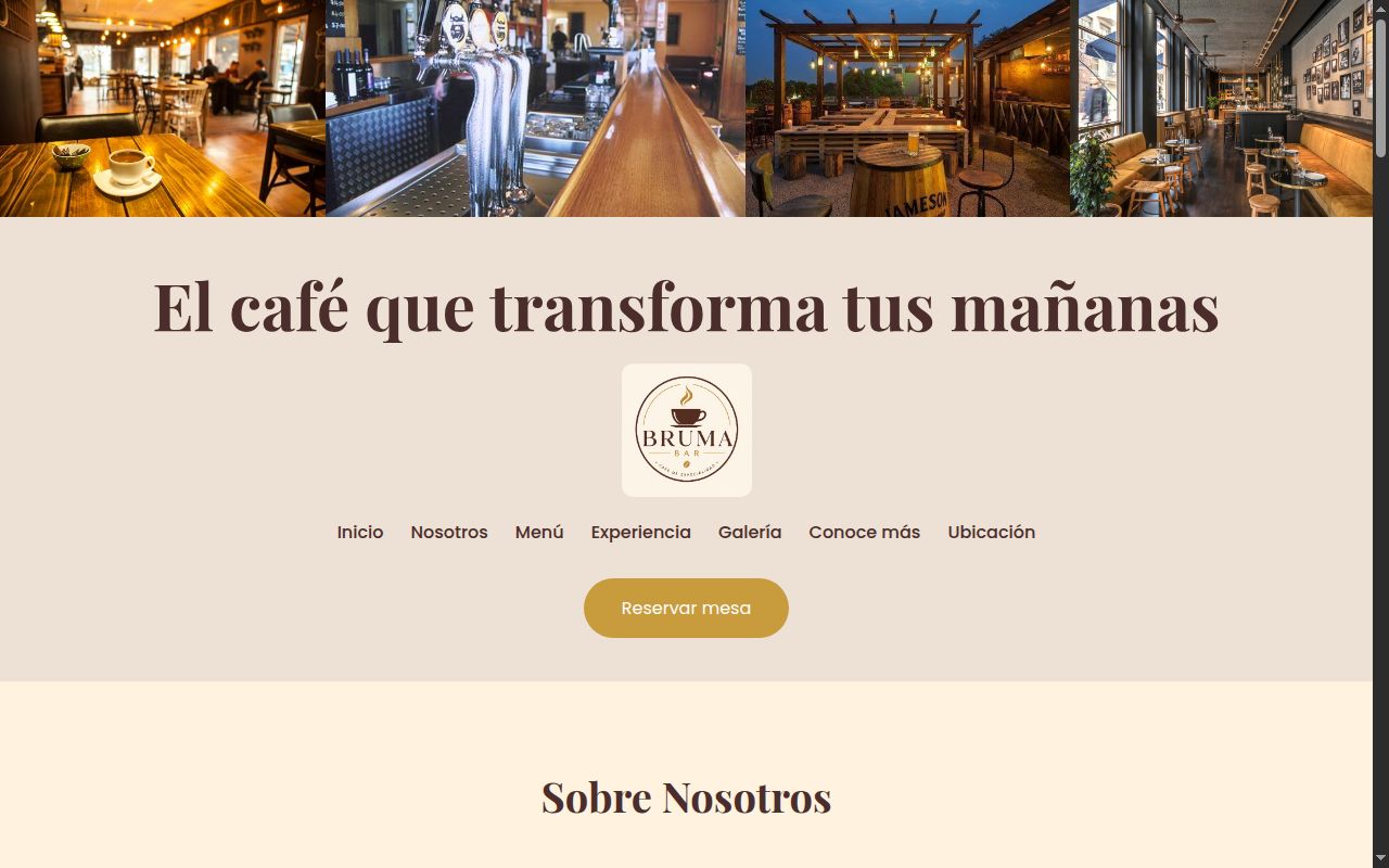 Plantilla Café Bruma