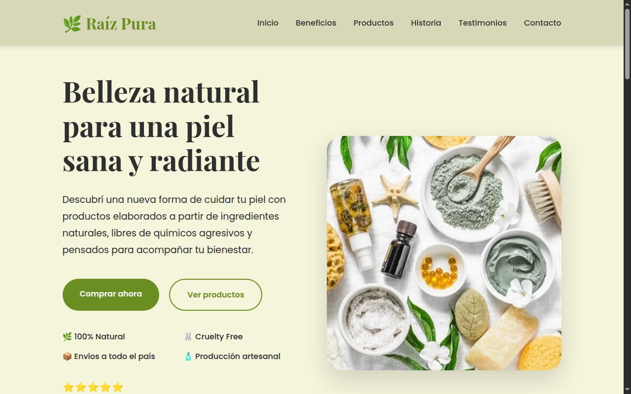 Plantilla Raíz Pura