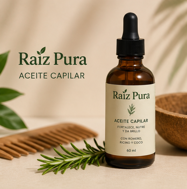 Aceite Capilar Humectante y Reparador