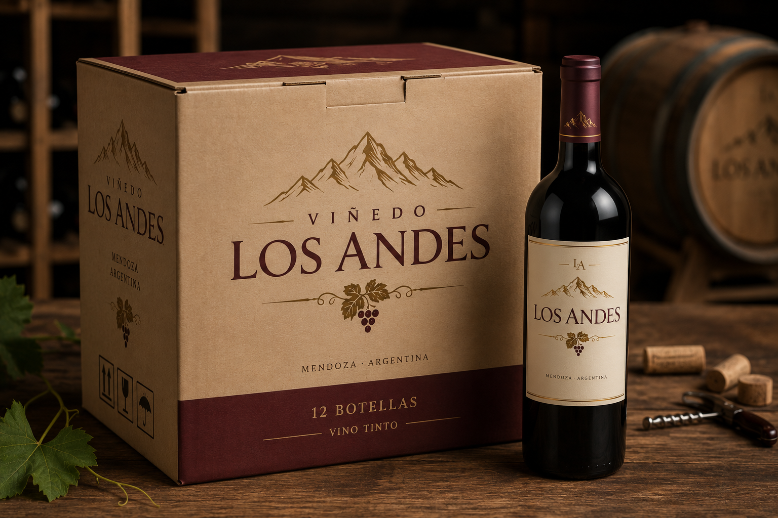 Caja de 12 botellas